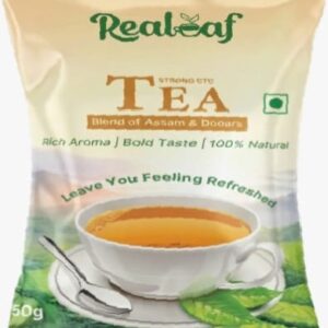 RealLeaf Strong CTC Tea – Blend of Assam & Dooars (250g) (Copy)