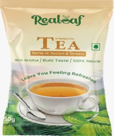 RealLeaf Strong CTC Tea – Blend of Assam & Dooars (250g) (Copy)